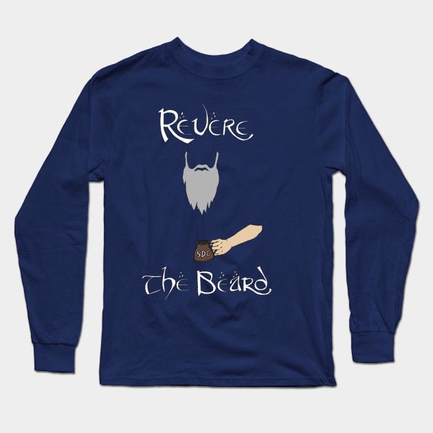 Revere the Beard - SDC Long Sleeve T-Shirt by trishguinn